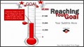 6  thermometer Goal Chart Template