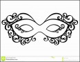 9  Venetian Mask Template