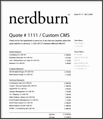 web design template quotation word web design proposal resources and examples develop a website website design proposal template