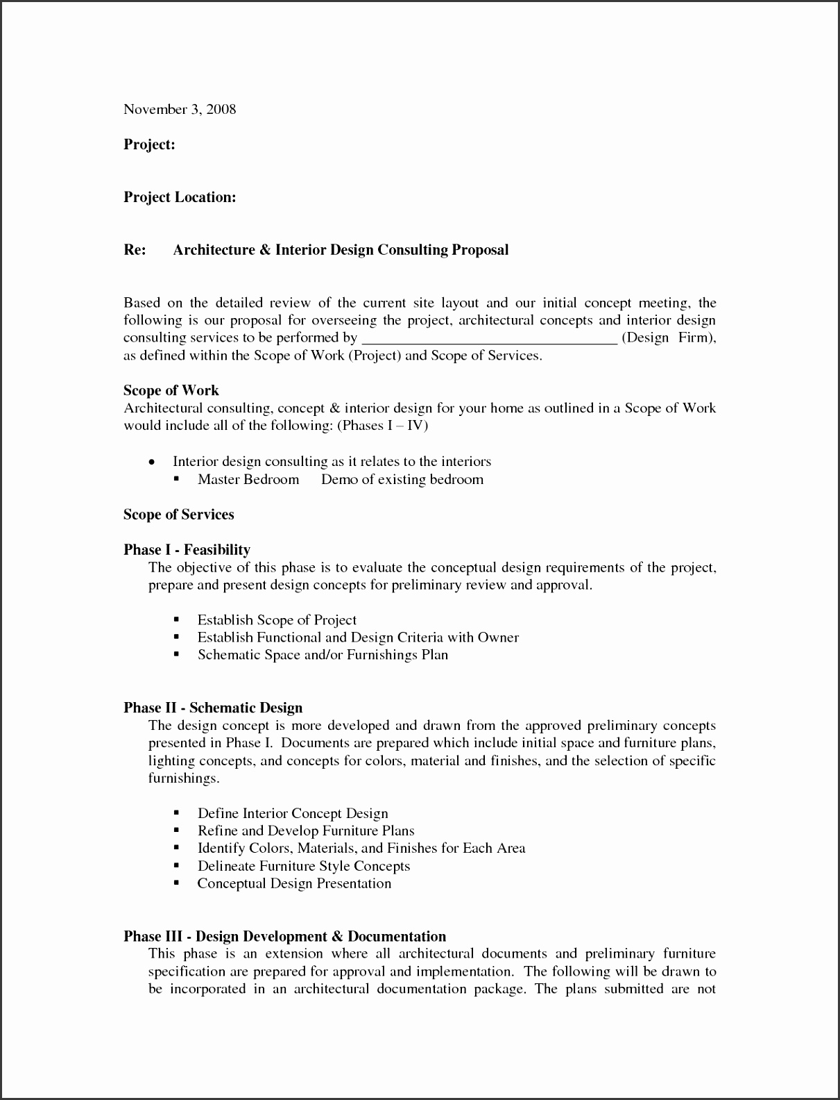 Design Proposal Sample Best Awesome Sample Interior Design Proposal Room Design Decor