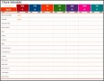 6  Weekly Schedule Template