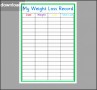 5 Weight Loss Template