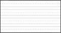 5  Wide Ruled Paper Template