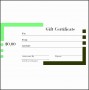 7  Word Gift Certificate Template