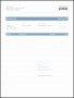 5  Word Invoice Template
