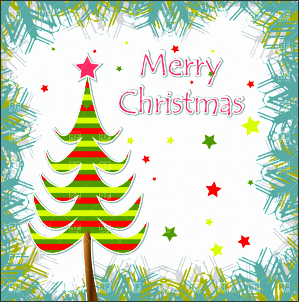 Template of christmas greeting card 4239 royalty free vector vector image to Zoom