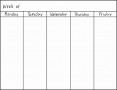 9  Blank Calendar Template Excel