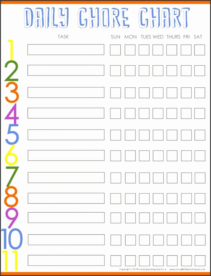 Class List Template Chore Chart For Kids Best Printable Chore Chart Ideas Pinterest Chore Charts Sped Head Student Observation Form Best Teacher