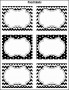 5  Blank Label Template