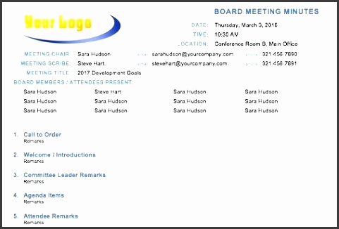 sample board meeting agenda board meeting minutes template sample board meeting agenda nonprofit