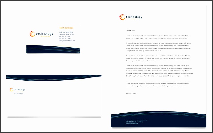 Free Business Card Template Word & Publisher