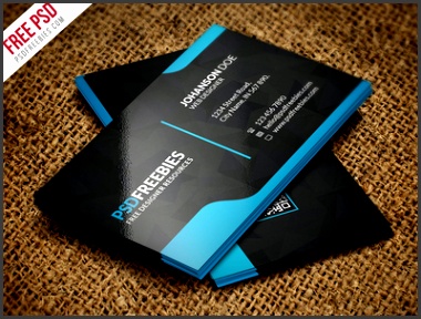 Graphic Designer Business Card Template Free PSD