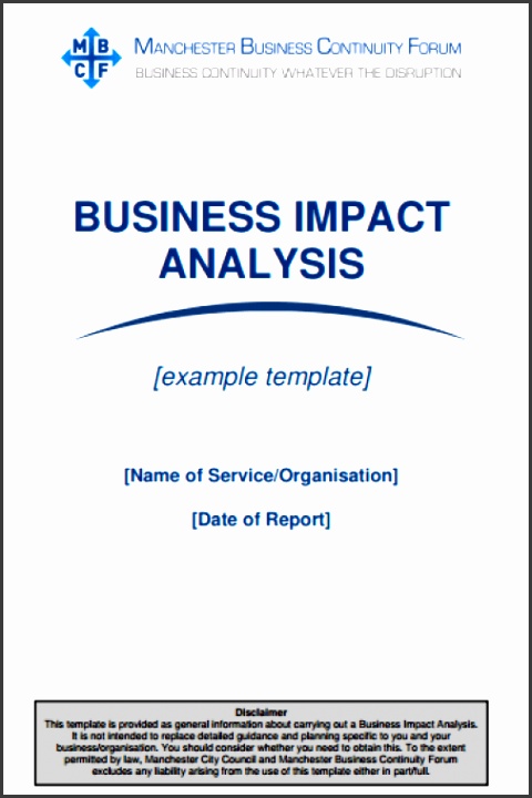 impact assessment template