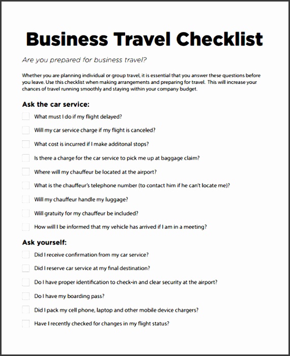 Business Travel