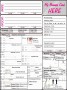 9  Cake order form Template Free