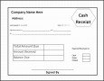 10  Cash Receipt Template