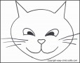 9  Cat In the Hat Mask Template