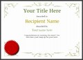9  Certificate Free Template