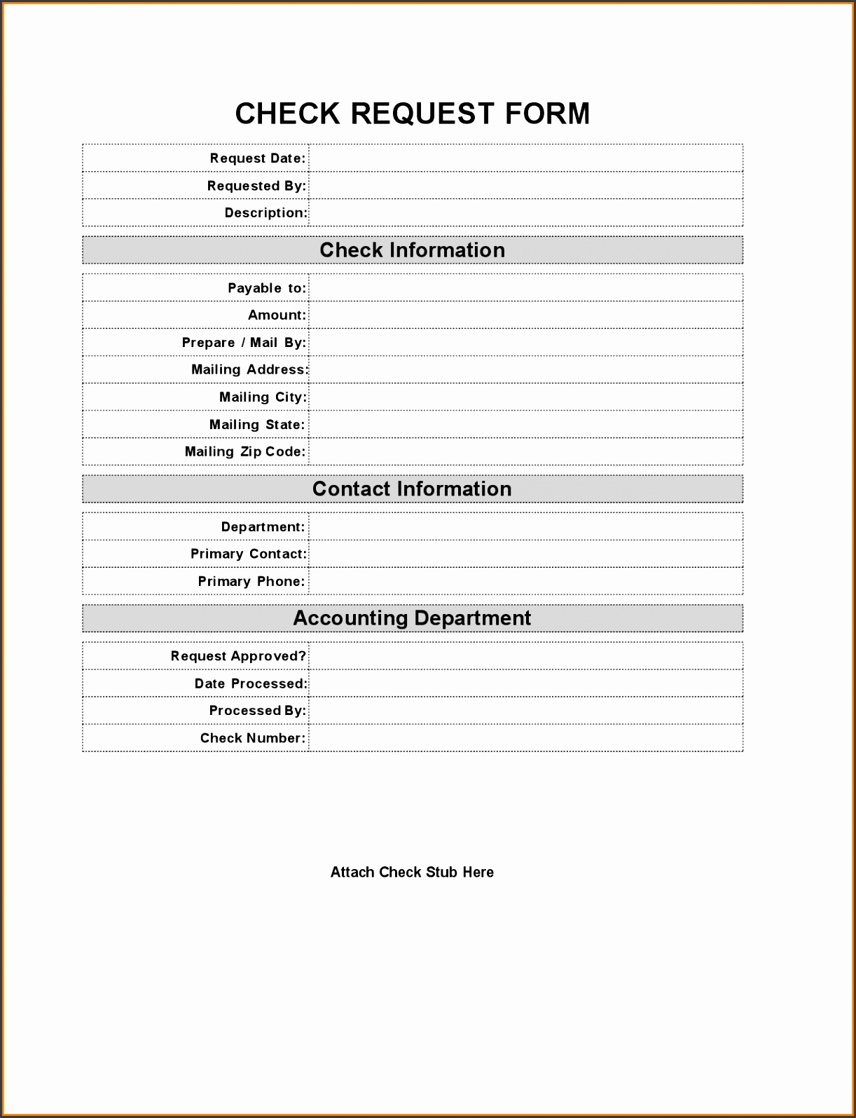 check requisition form templates