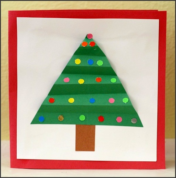 Christmas Crafts For Kids Homemade Christmas Card Buggy And Buddy regarding Christmas Card Templates