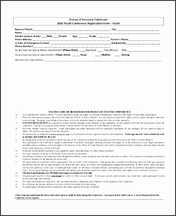conference registration form template word registration form template 9 free pdf word documents templates