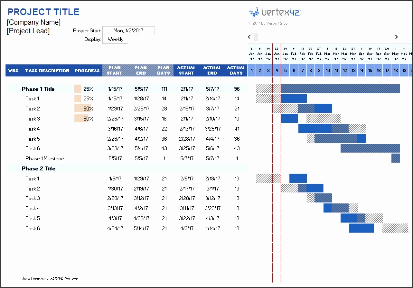 Project Planner Template