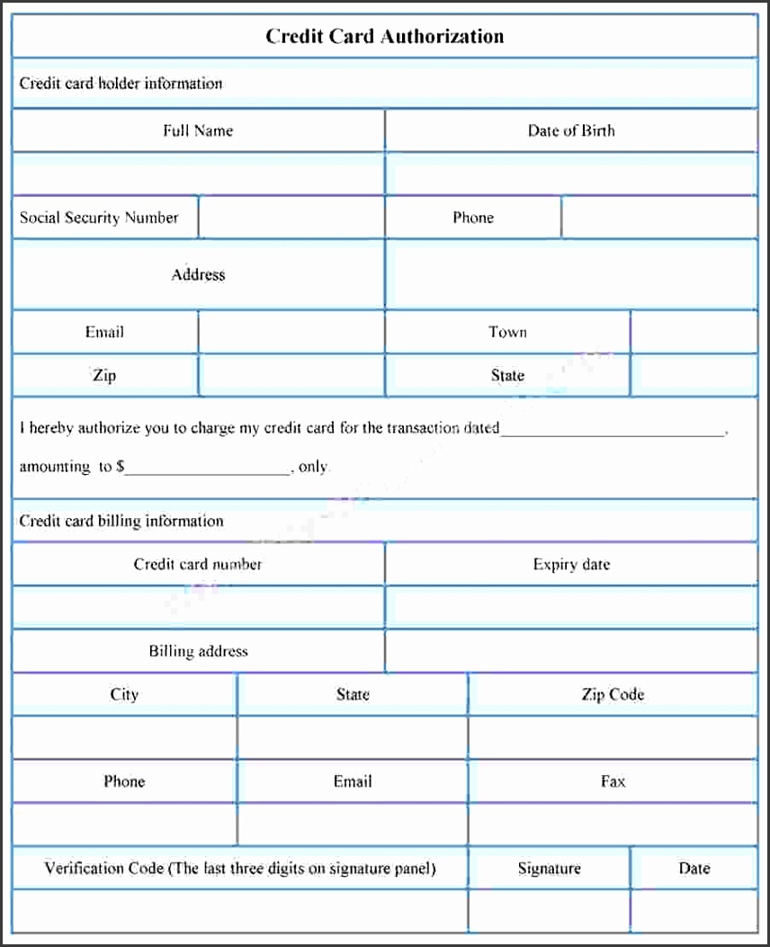 Sample Credit Card Authorization Form Credit Card Form For Web Jpg