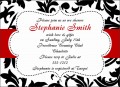 8  Damask Wedding Invitations Template Free