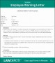 6  Employee Warning Letter Template