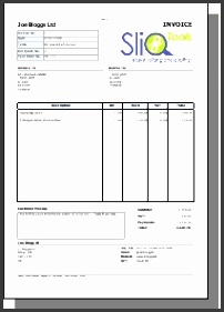 Classic Invoice Template 2