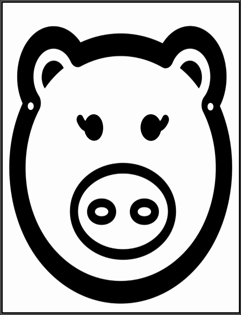Farm Animal Masks