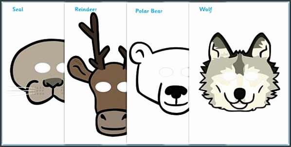 T T 398 Polar Role Play Masks ver 2