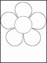 9  Flower Template for Preschool