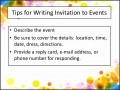 8  formal and Informal Invitation format