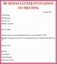 9  formal Meeting Invitation