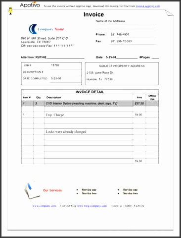 Billing Invoice Sample