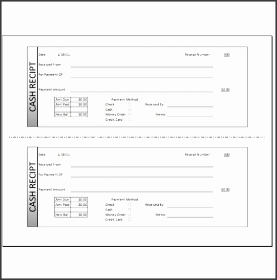 Download A Free Cash Receipt Template For Word Excel for Printable Receipt Template Pic Pic