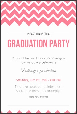 Graduation Party Graduation Party Invitation Template