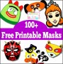 8  Free Halloween Mask Template