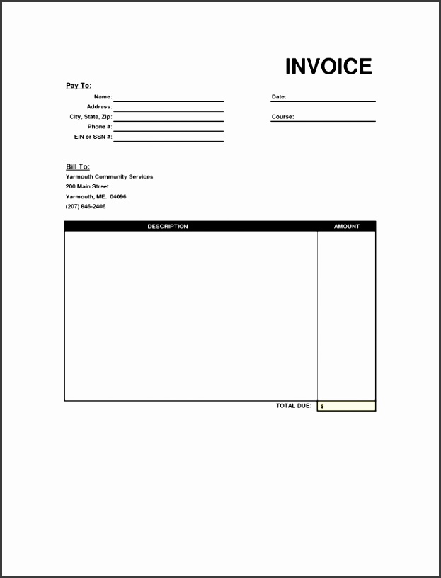 uk basic invoice free