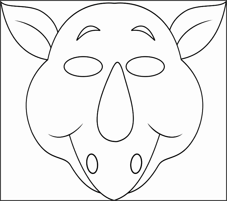 Animal Mask Templates