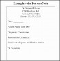 5  Free Printable Doctors Notes Templates