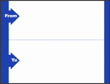 4 Shipping Label Template