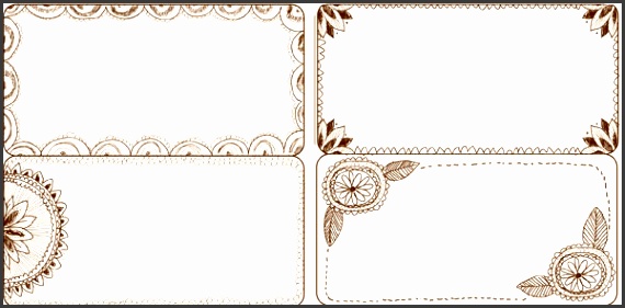 hand drawn pen lace wedding template