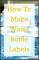 9  Free Printable Water Bottle Label Template Wedding