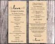 9  Free Rustic Wedding Program Templates