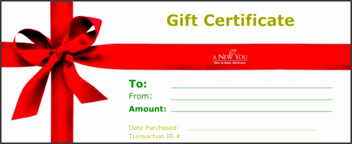 Permalink to Homemade Gift Certificate Template