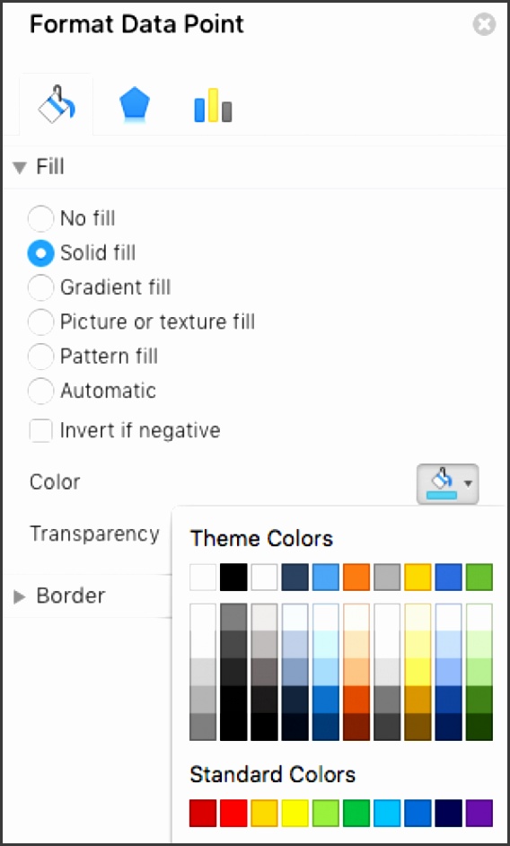 Changing taskbar colors within your gantt chart