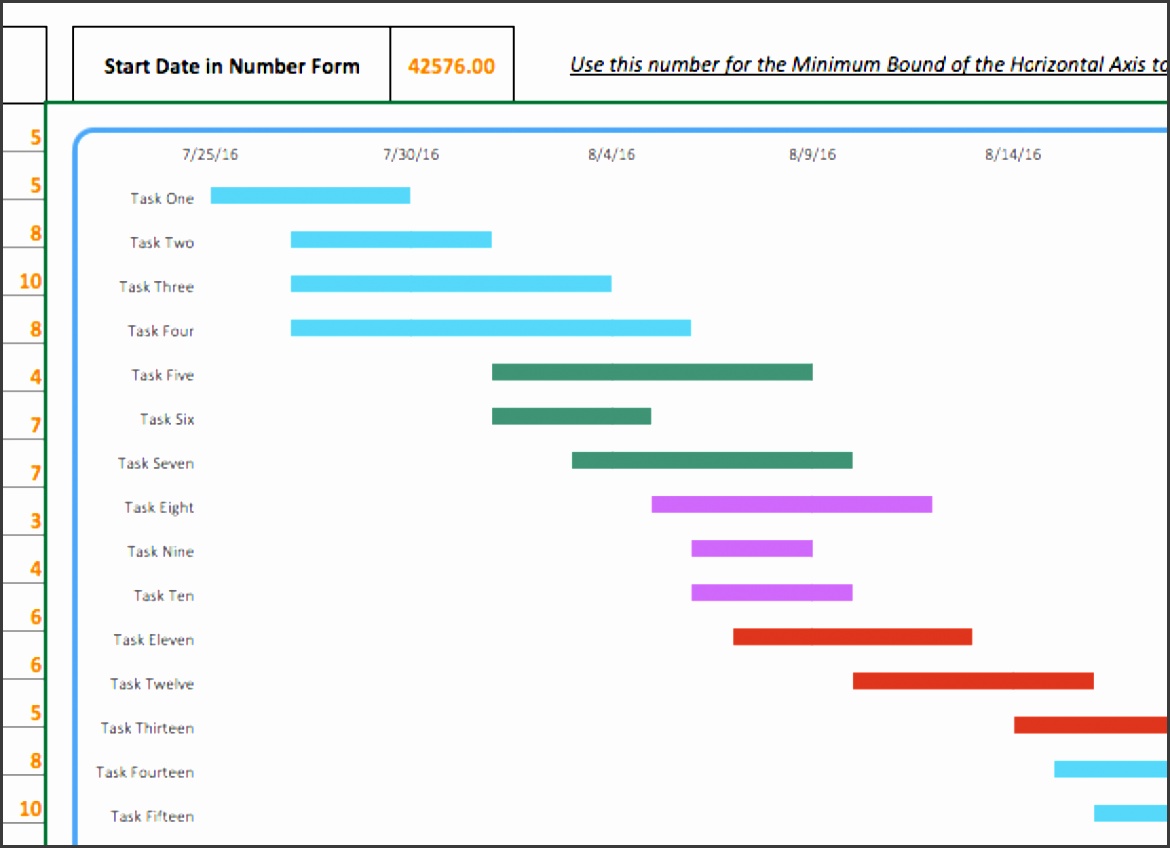 Printing Your Gantt Chart