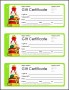 10  Gift Certificate Template Christmas